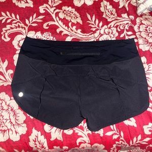 Lululemon speed up shorts size 6